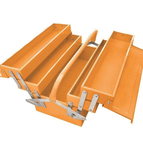 Cassetta Porta Attrezzi In Metallo Estensibile 49,5 X 20 X 29cm Organizer