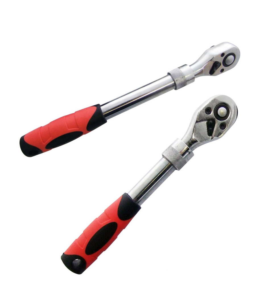 Chiave A Cricchetto Da 3/8" Reversibile Allungabile Telescopico Cricchetto