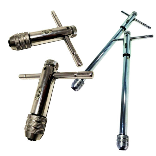 Chiave A T Giramaschio A Cricchetto Reversibile Manico Filiere M5 M3 100mm 120mm