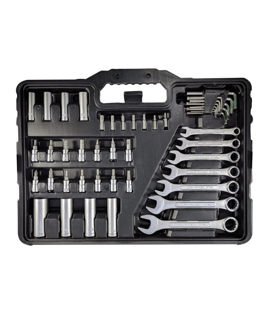 Chiavi A Bussola Cricchetto Set Da 120 Pezzi Vanadium Bussola Inserti In Valigia - immagine 2