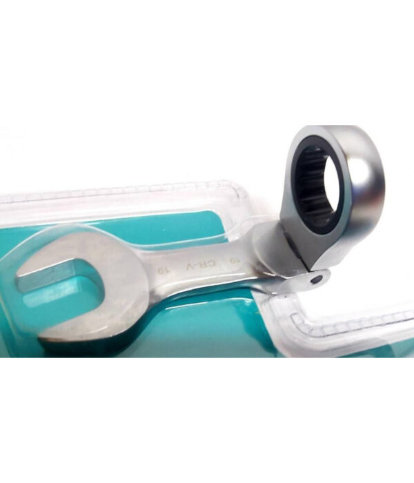 Chiavi Combinate A Cricchetto Nane Set Da 5 Pezzi 10 12 13 17 19 Mm Art. 04384 - immagine 2