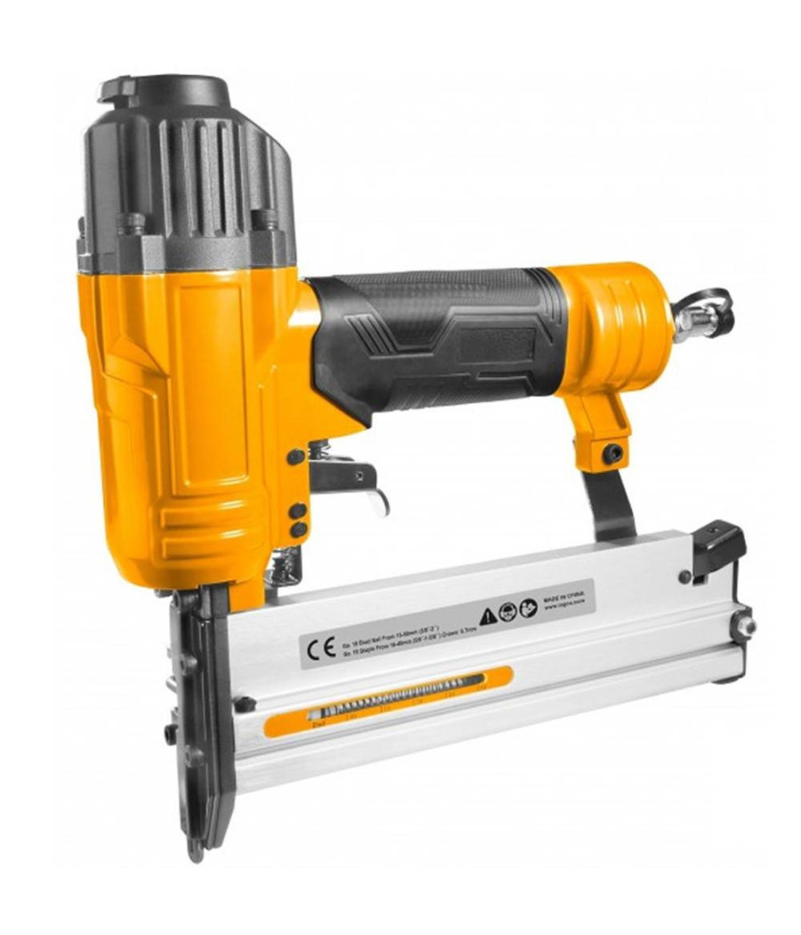Chiodatrice Graffettatrice 2 In 1 Spara Chiodi Sparachiodi Ad Aria Compressa Pro