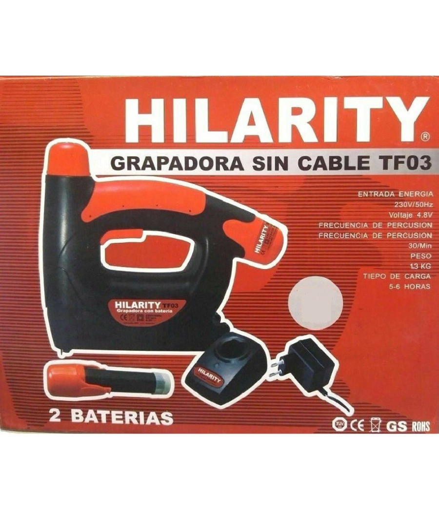 Chiodatrice Graffettatrice Spara Chiodi Sparachiodi A Batteria 4,8 V Percussione