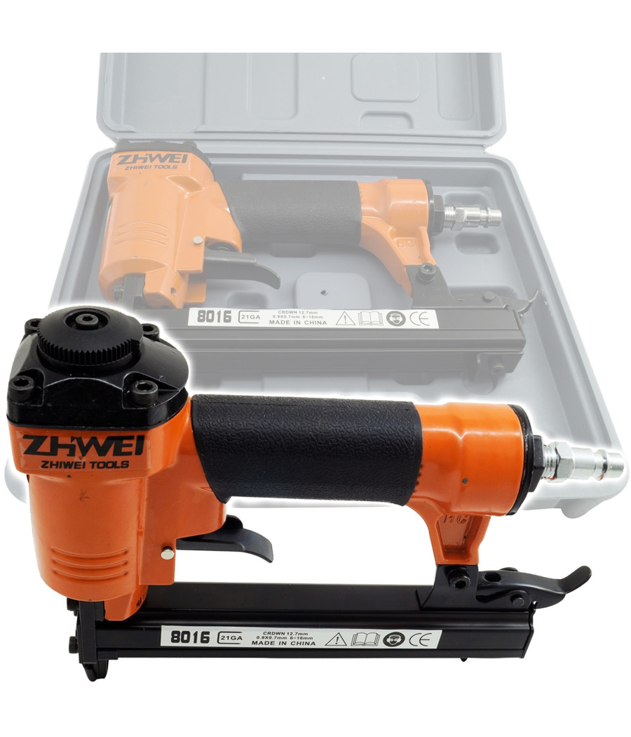 Chiodatrice Graffettatrice Spillatrice Ad Aria Compressa 6-16 Mm Pneumatica