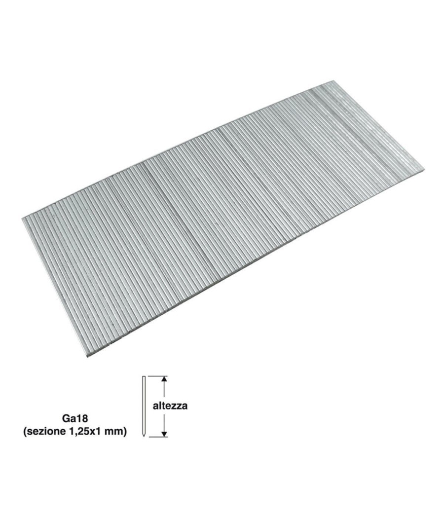 Chiodi Per Chiodatrice Sparachiodi Aria Compressa Elettrica 5000pz Chiodi 25mm