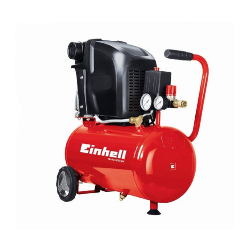 Compressore Aria 24 Lt Einhell Te-ac 230/24 Expert Motore 2hp 230 Lt/min.