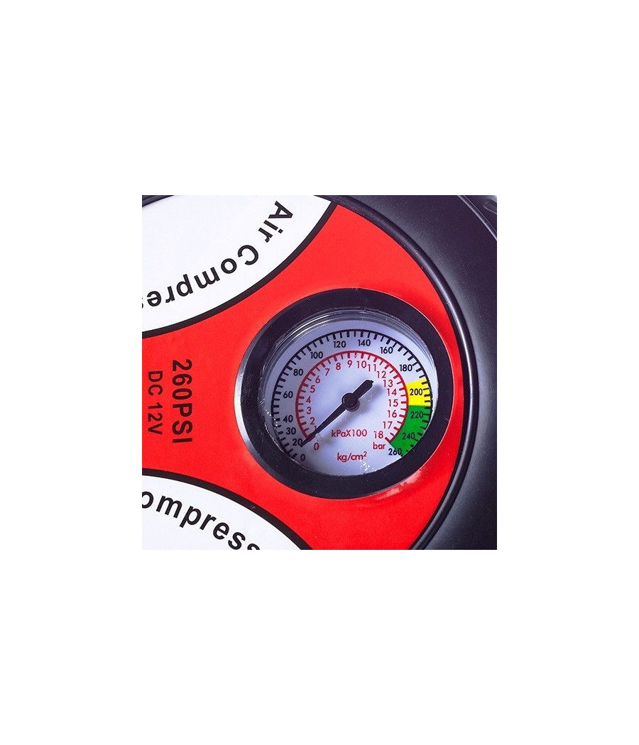 Compressore D'aria A Forma Di Ruota Gonfia Velocemente Pneumatici Bici Auto Moto - immagine 3