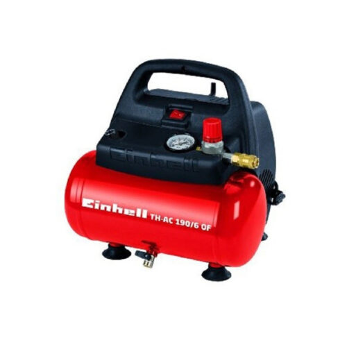 Compressore Portatile 6 Lt Einhell Th-ac 190/6 Of Motore 1,5 Hp