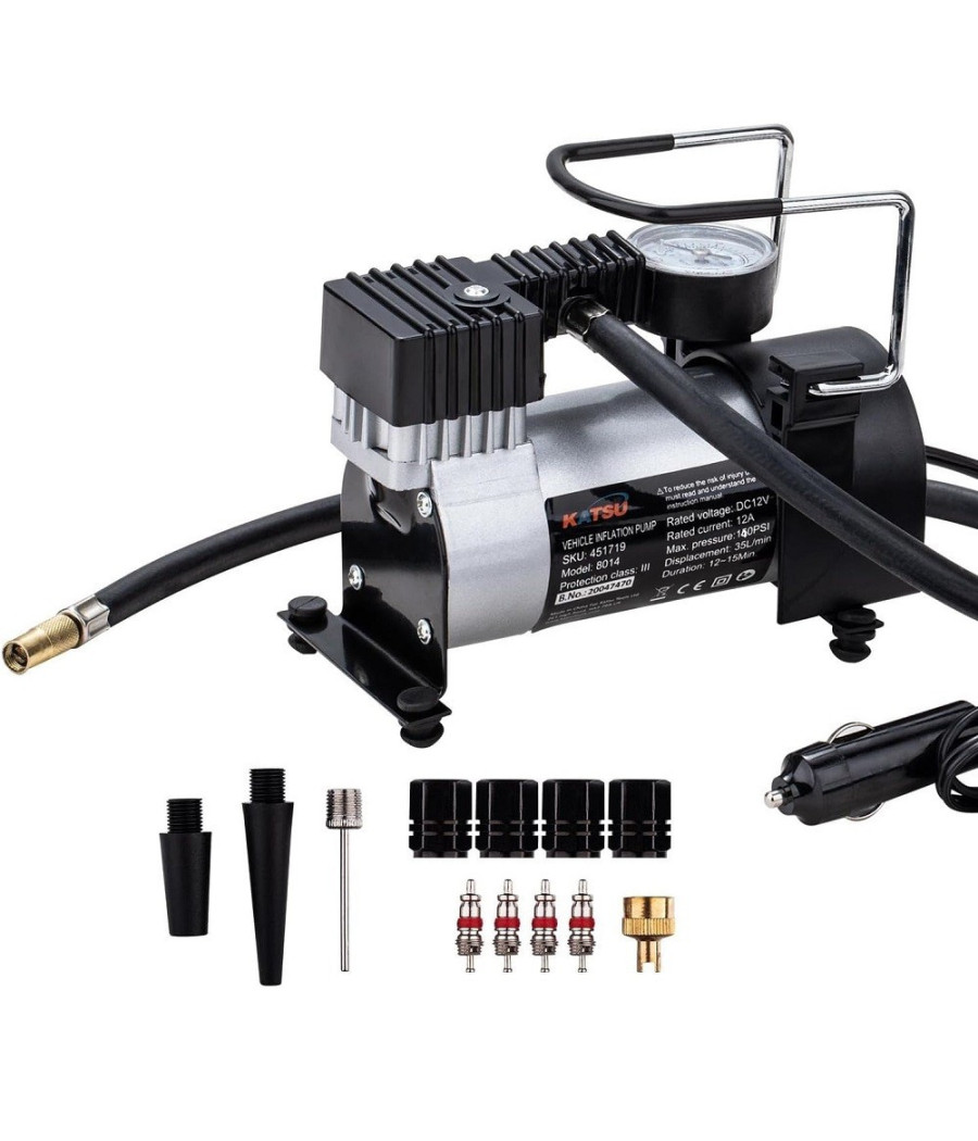 Compressore Portatile Pompa 12v Dc 14 A 150 Psi Per Pneumatici Auto Furgoni 4x4