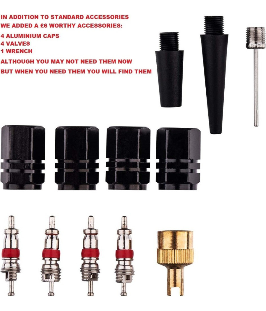 Compressore Portatile Pompa 12v Dc 14 A 150 Psi Per Pneumatici Auto Furgoni 4x4 - immagine 3