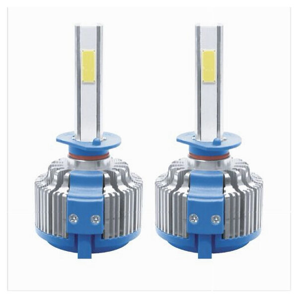 Coppia Lampade Led Auto Fari H1 Moto Kit Lampadine 36w 6000k Faro Maxtech 360-h1