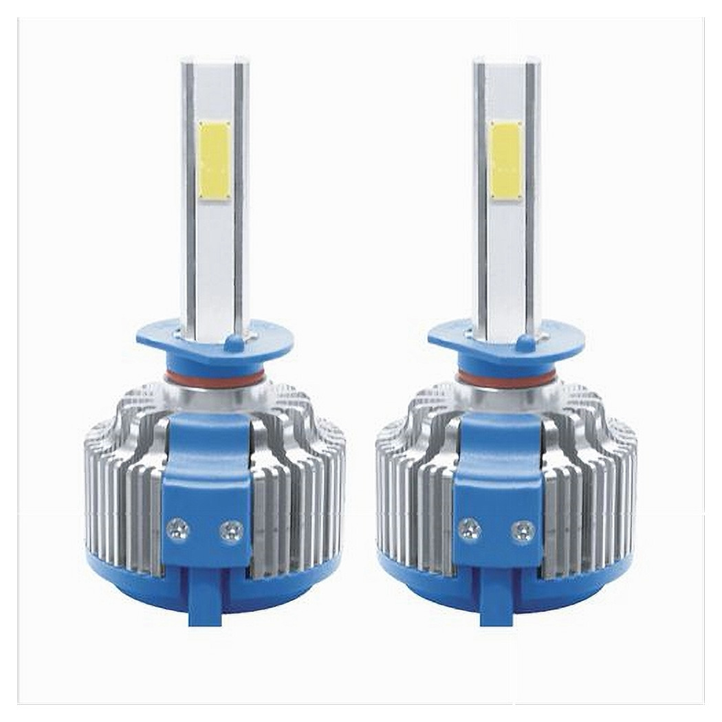 Coppia Lampade Led Auto Fari H1 Moto Kit Lampadine 36w 6000k Faro Maxtech 360-h1