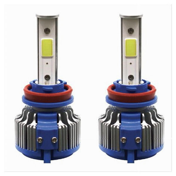 Coppia Lampadine Led Auto Faro Macchina H11 Luce Bianca 6000k 360° Maxtech 360-h11
