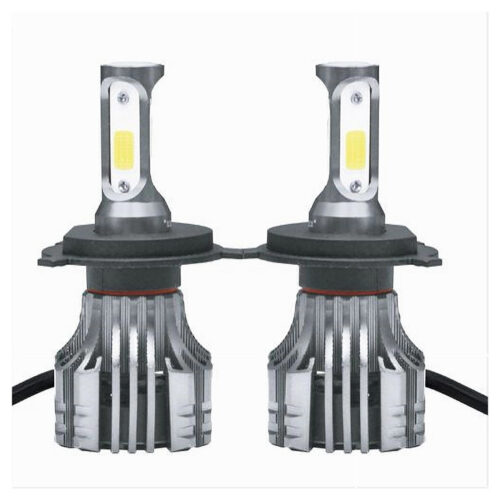 Coppia Lampadine Led H4 Auto Luce Bianca 6500k 12000lm Attacco 40w Maxtech T2-h4