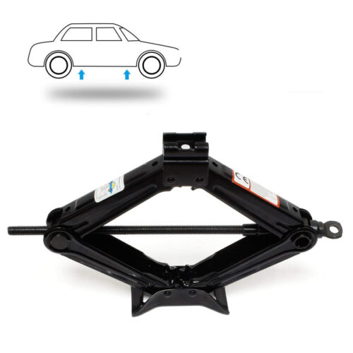 Cric Crick A Pantografo Manovella Sollevatore Manuale 1 Ton Auto Ruote 1000 Kg