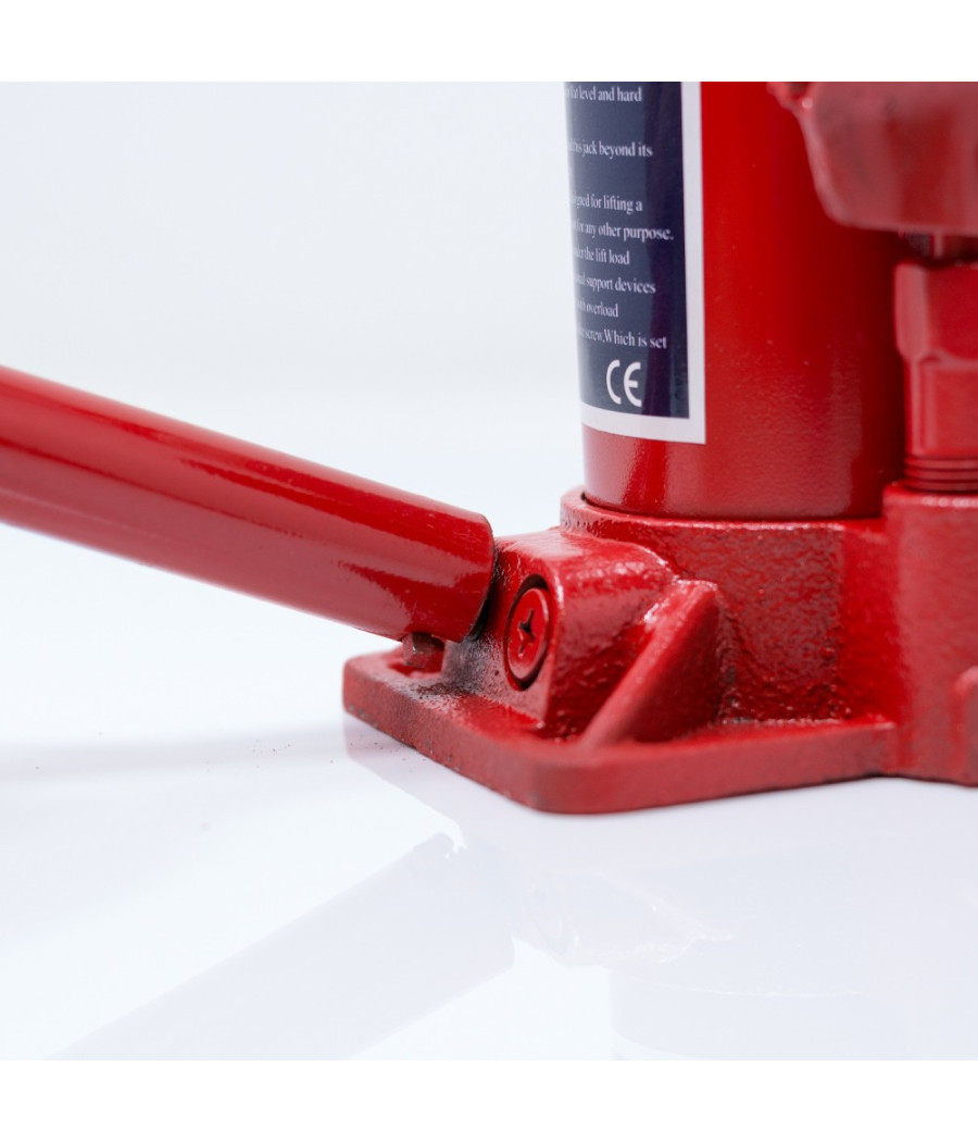 Cric-sollevatore Crick Idraulico A Bottiglia 12 T Tonnellate In Valigia - immagine 3