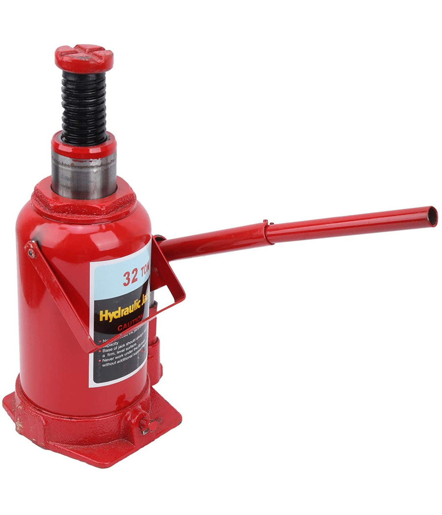 Cric-sollevatore Crick Idraulico A Bottiglia 32 T Tonnellate Martinetto Manuale - immagine 2