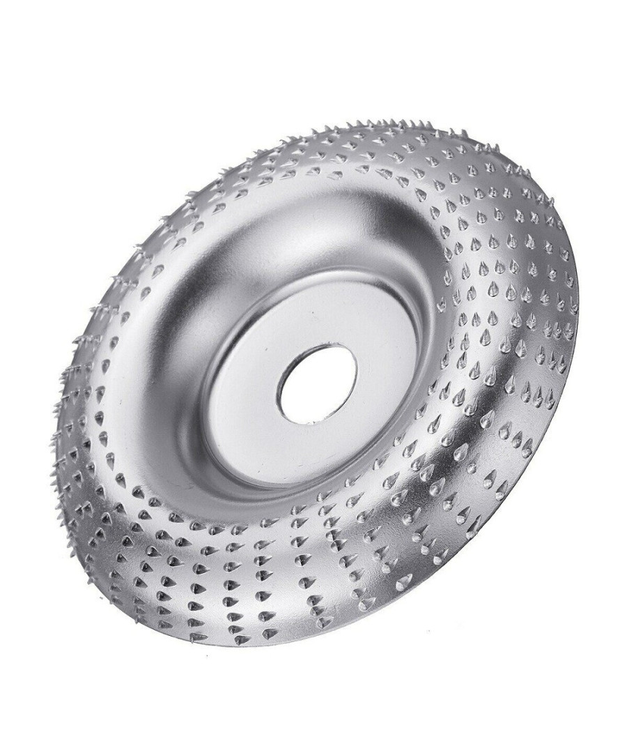 Disco Per Smerigliatrice Angolare Raspa Levigatura Intaglio Legno 125 Mm 66014 - immagine 2