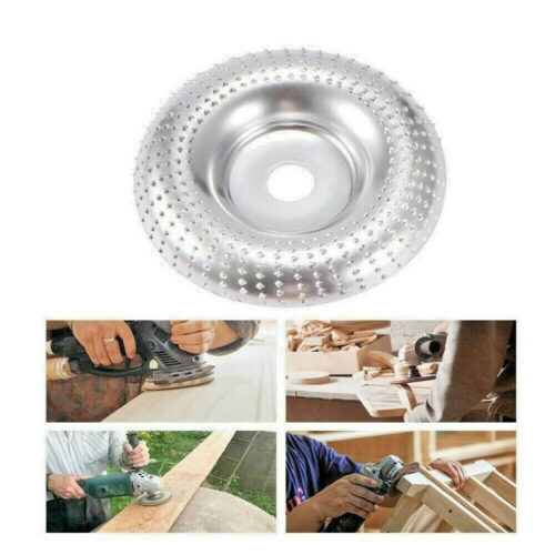 Disco Per Smerigliatrice Angolare Raspa Levigatura Intaglio Legno 125 Mm 66014