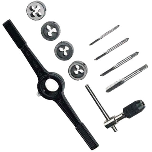 Filiera Manuale Per Tubi Metallo Filettatura Rubinetti Idraulica M6 M4 M5 M8 M25