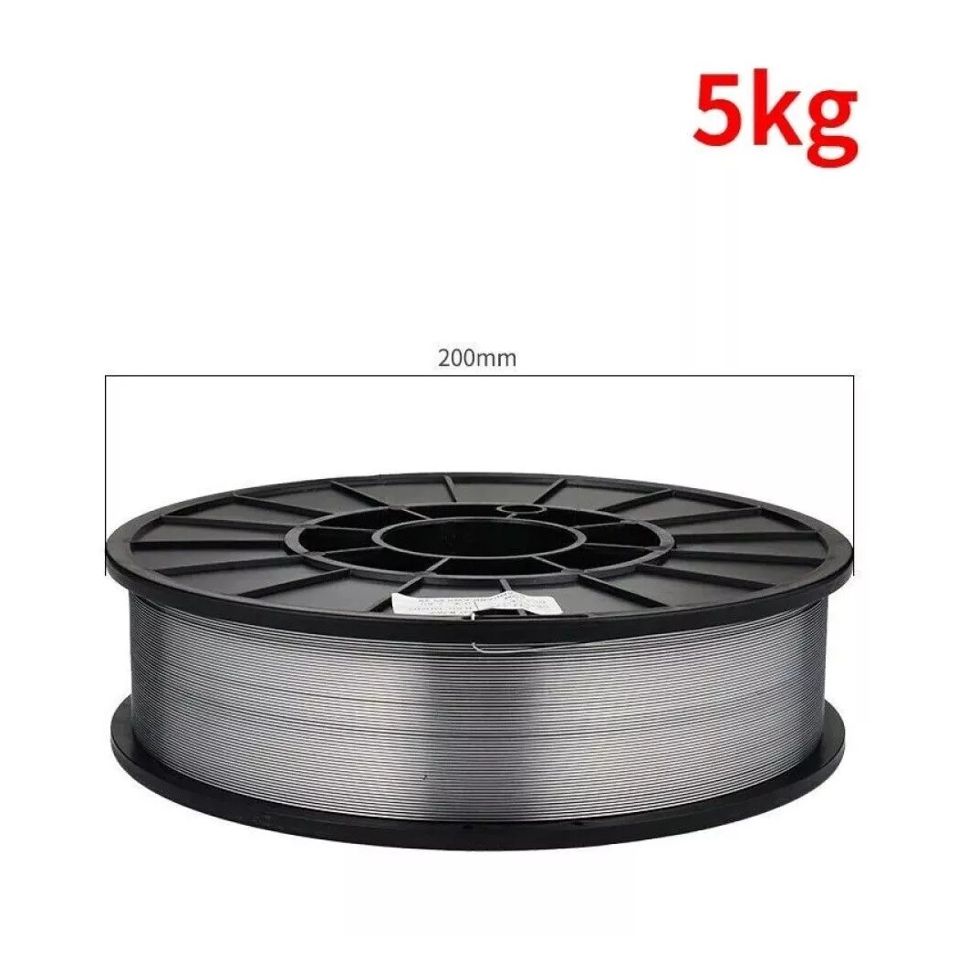 Filo Animato Per Saldatrice Mig Filo Continuo No Gas Bobina 5 Kg 0.8 Mm E71t-gs - immagine 3