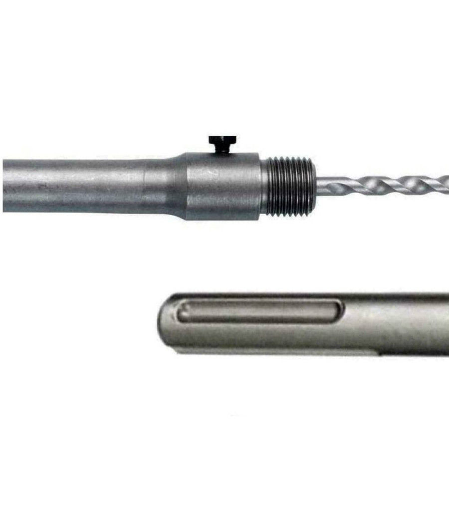 Fresa A Tazza 30 Mm Carotatrice Con Asta Sds Max 100 Cm Calcestruzzo Cemento - immagine 3