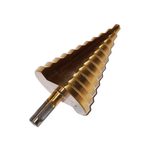 Fresa Trapano A Scalino Gradino Allarga Foro Allargafori Gradini Conica 6-52 Mm