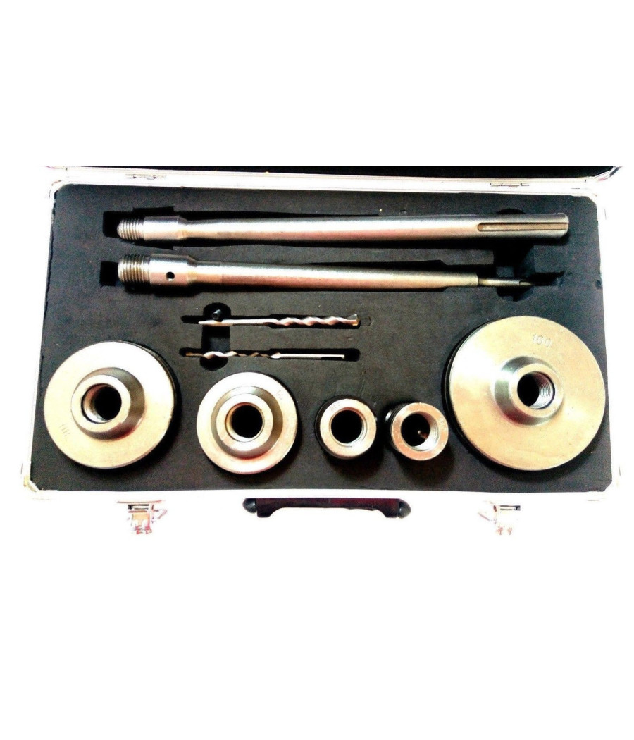 Frese A Tazza Carotatrice 9 Pz Da Muro 35 40 65 80 100mm Trapano Sds Plus Max - immagine 3