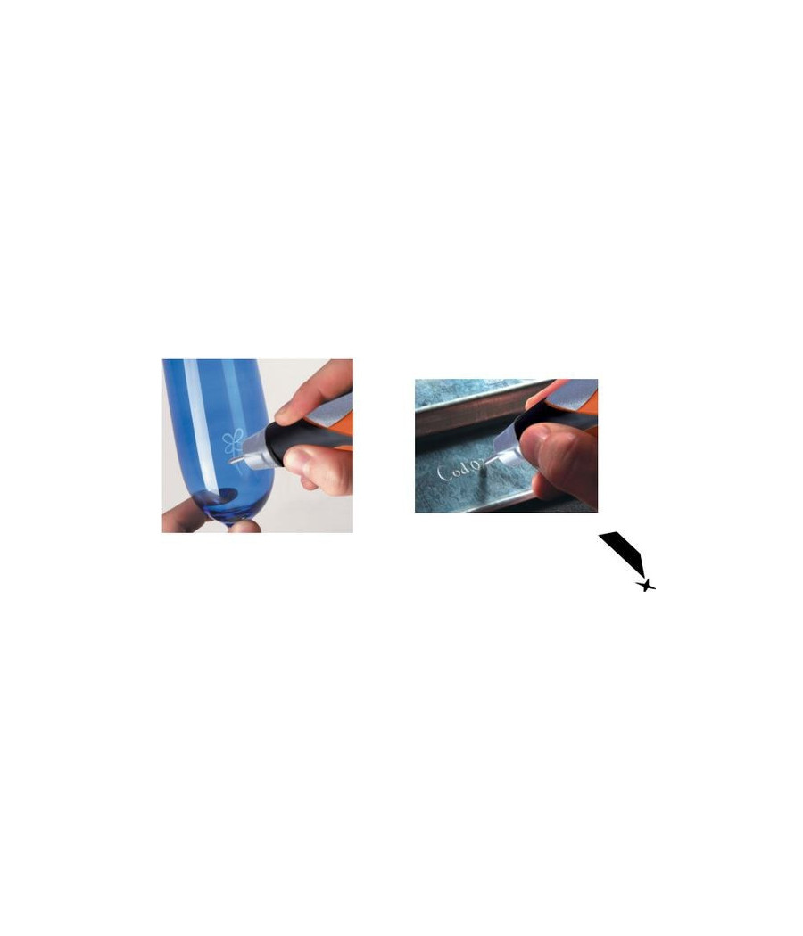 Incisore Elettrico Di Precisione Con Normografi Per Metallo Vetro Plastica 13w - immagine 2