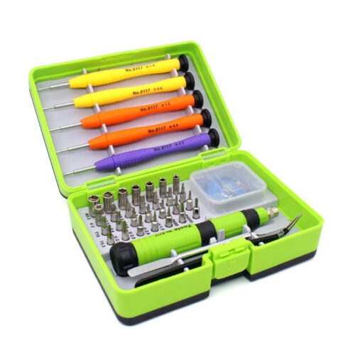 Kit 36 Attrezzi 8117 Cacciavite Precisione Tools Riparazione Pinzetta Smartphone