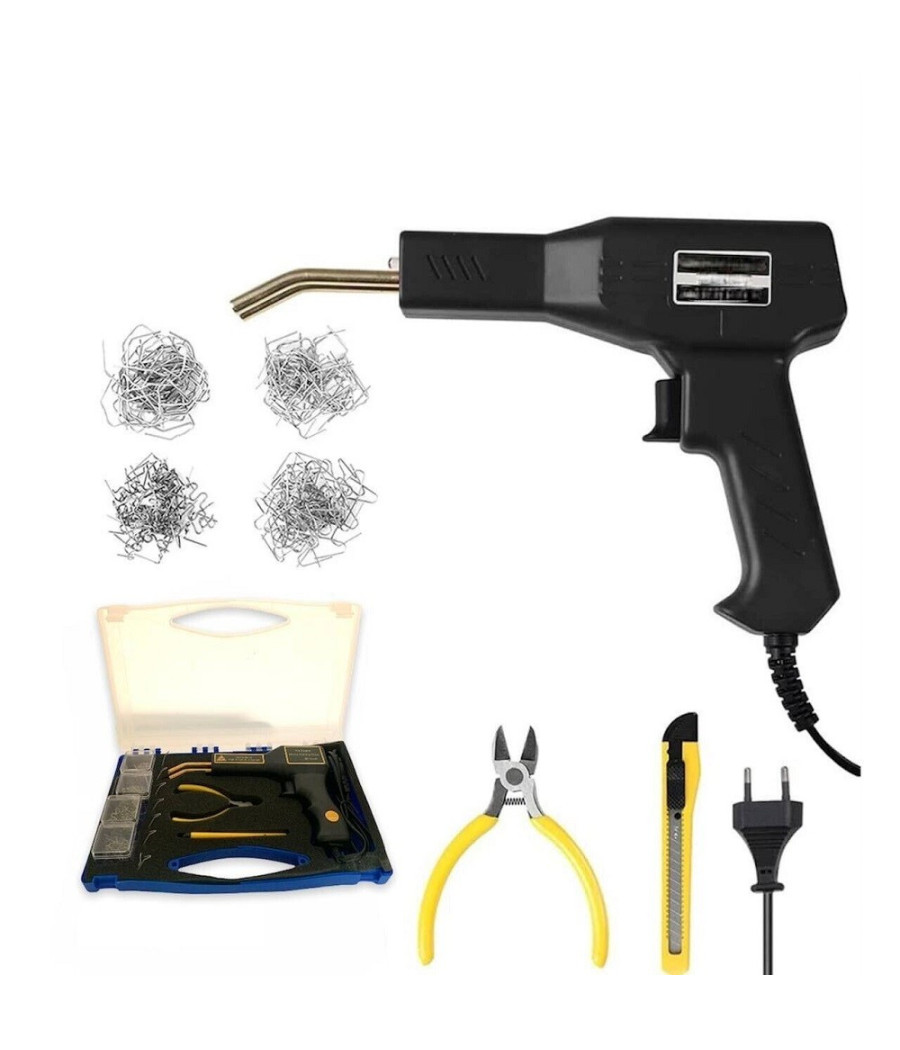 Kit Pistola Saldatrice Saldatura Plastica 70 W Riparazione Paraurti Auto 200pz