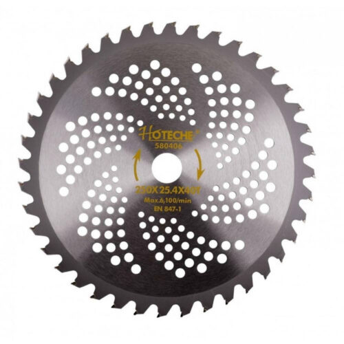 Lama Circolare 250 X 25.4 Mm 40t Disco Seghettato Taglia Legno 580406