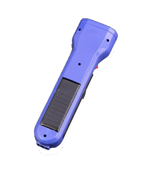 Lampada Di Emergenza Ricaricaricabile Portatile A Led Neon Con Pannello Solare - immagine 2