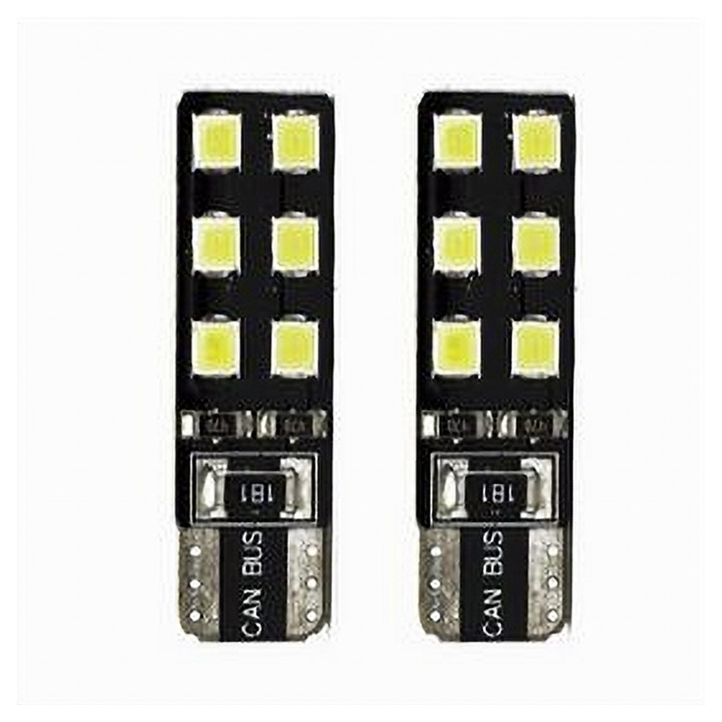 Lampadina Di Posizione T10 Maxtech T-103528 12v 12led Canbus 6000k Ultra Luminose