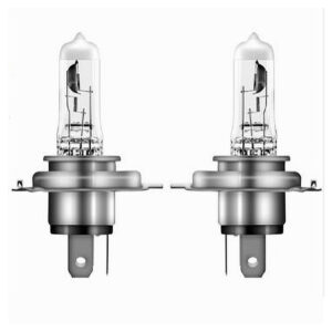Lampadine Alogene Per Auto H4 60/55 W 12v Luce Calda Di Ricambio Maxtech H4-g001