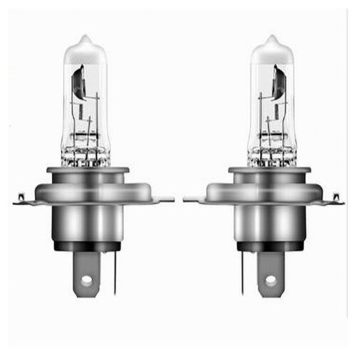 Lampadine Alogene Per Auto H4 60/55 W 12v Luce Calda Di Ricambio Maxtech H4-g001