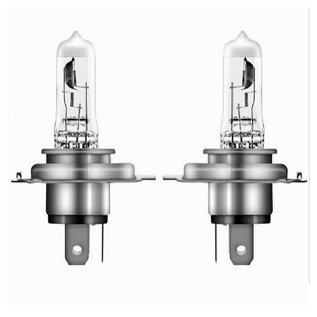 Lampadine Alogene Per Auto H4 60/55 W 12v Luce Calda Di Ricambio Maxtech H4-g001