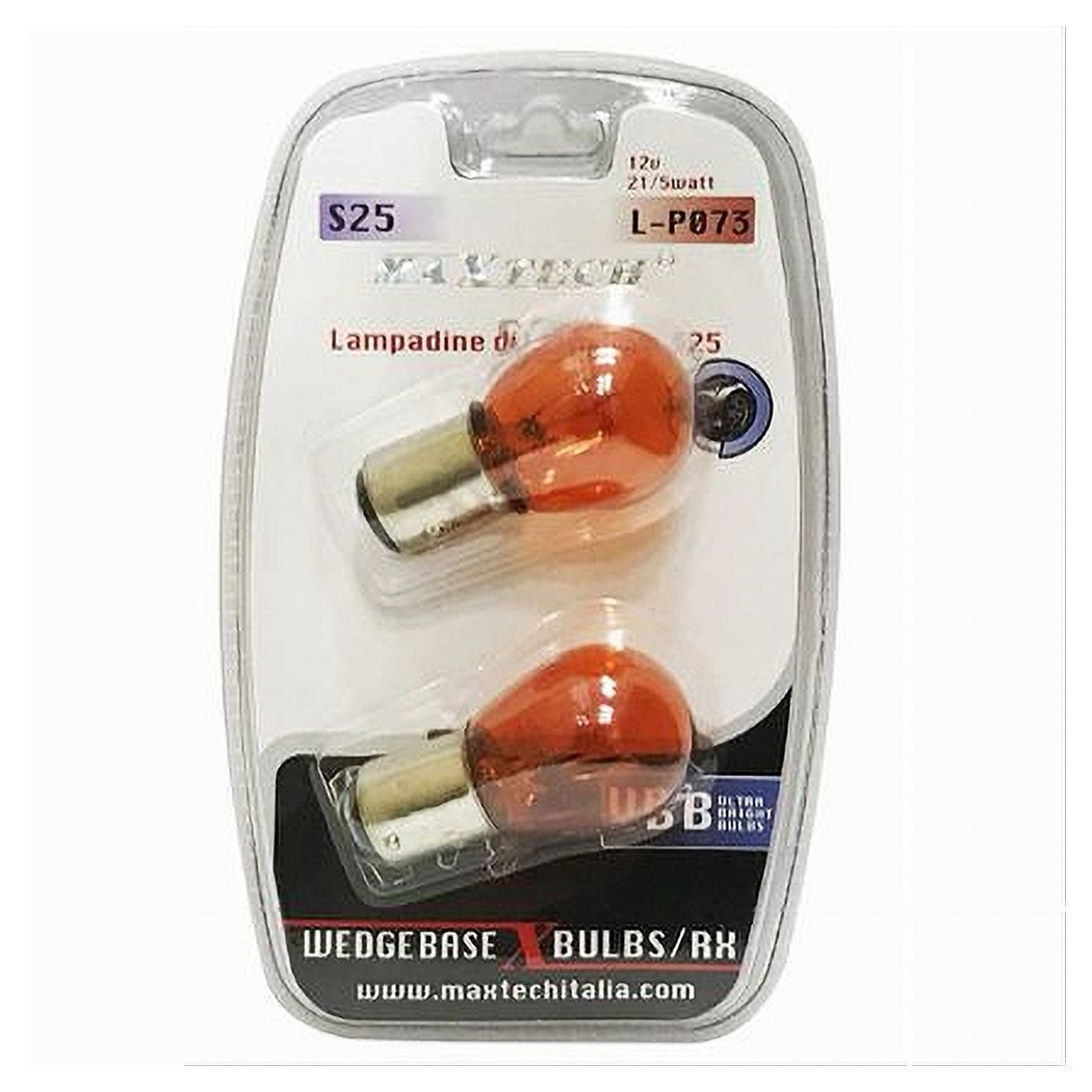 Lampadine Di Posizione 12v 21/5 Watt S25 Lampadine Ultra Luminose Ricambio Auto
