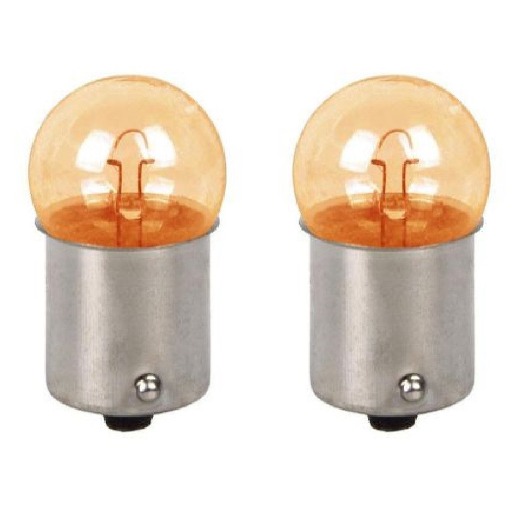 Lampadine Di Posizione Auto Ba15s R5w 12v 5w L-p116 Luce Calda Alogena No Canbus