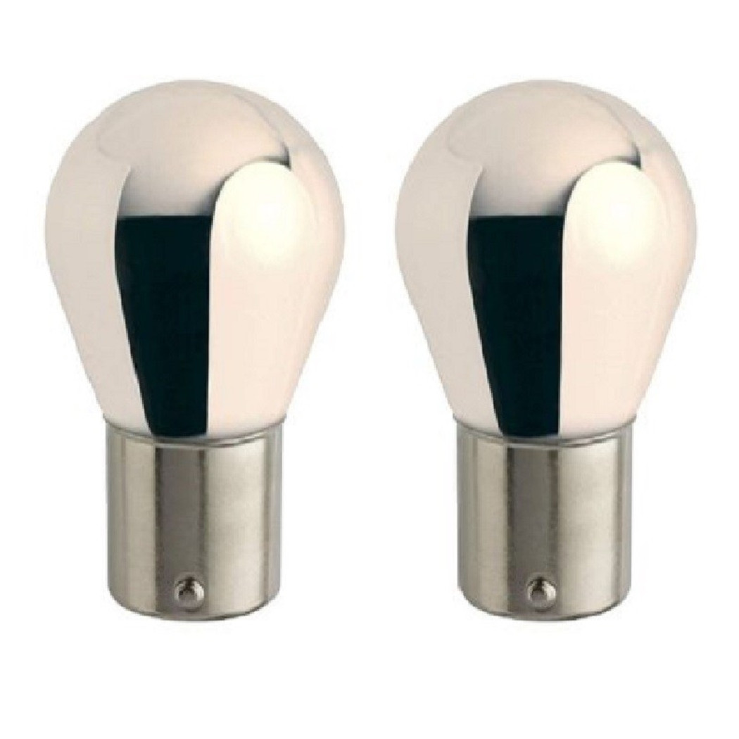 Lampadine Di Posizione Auto Bau15s Py21w 12v Luce Calda Alogena No Canbus L-p114