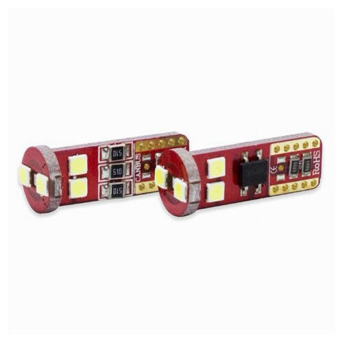 Lampadine Di Posizione Canbus Maxtech L-p054 12v 6led 6w 6000k Ultra Luminose