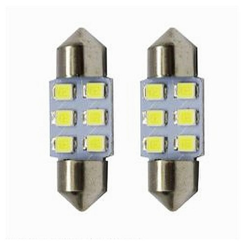 Lampadine Posizione Maxtech Sv8.5-3528 31mm 12v 6led Lampadine Ultra Luminose 6000k