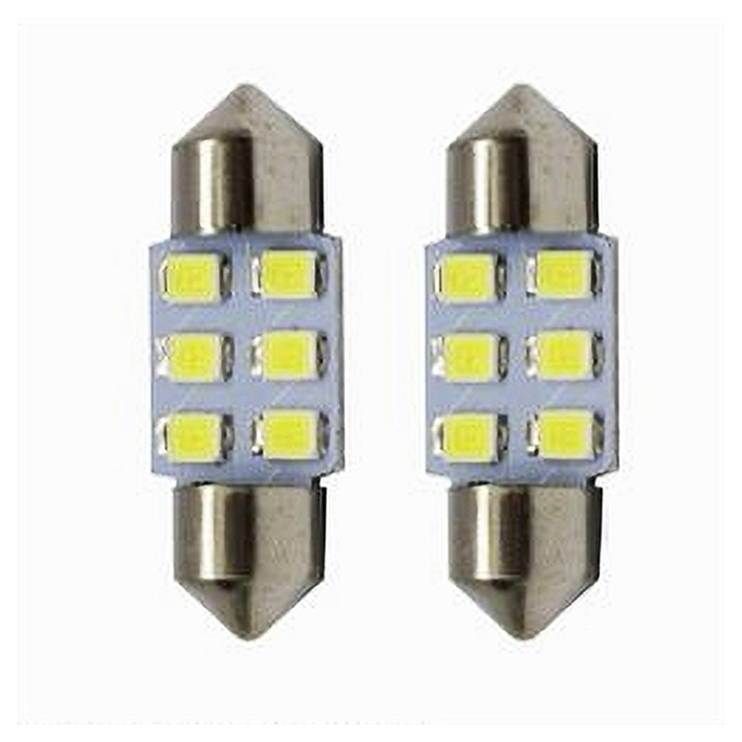 Lampadine Posizione Maxtech Sv8.5-3528 31mm 12v 6led Lampadine Ultra Luminose 6000k