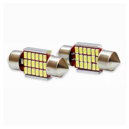 Lampadine Di Posizione Sv8.5 12v 18led 31mm 4watt Maxtech L-p050 Ultra Luminose