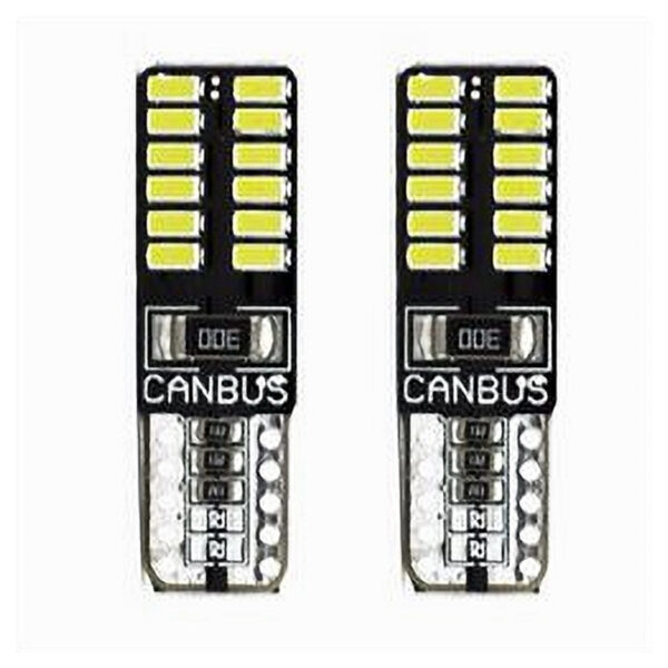Lampadine Di Posizione T10 Maxtech T-103014 12v 24led 6000k Lampadine Ultra Luminose