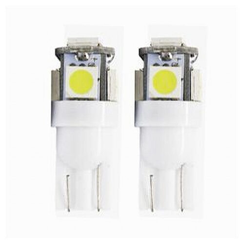 Lampadine Di Posizione T10 Maxtech T-105050 12v 5led Lampadine Ultra Luminose 6000k