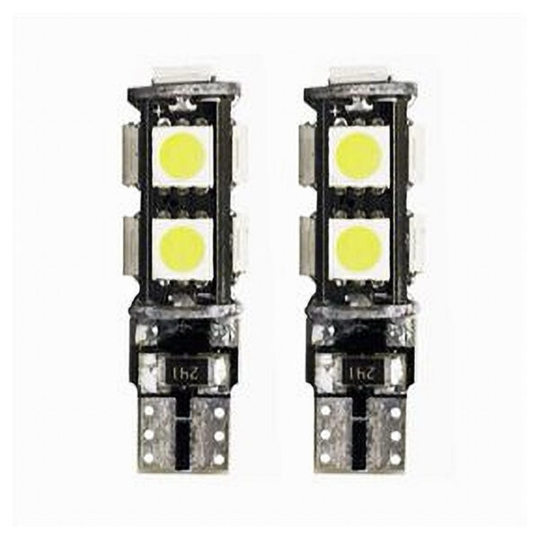 Lampadine Di Posizione T10 Maxtech T-105050 12v 9led Canbus Ultra Luminose 6000k