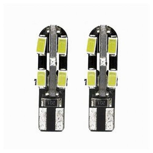 Lampadine Di Posizione T10 Maxtech T-105630 12v 12led Canbus 6000k Ultra Luminose