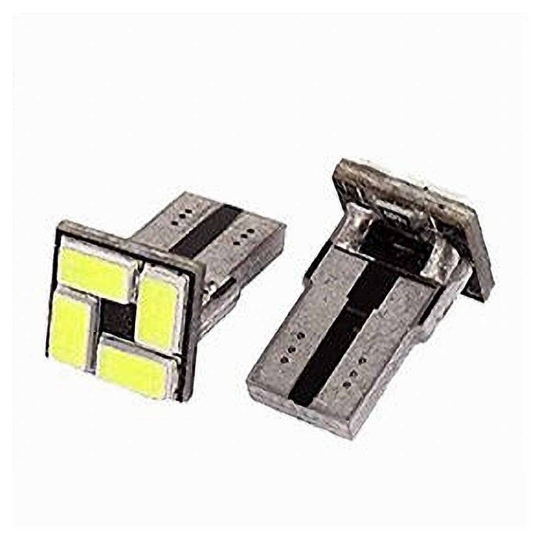 Lampadine Di Posizione T10 Maxtech T-105630 12v 4led Canbus 6000k Ultra Luminose