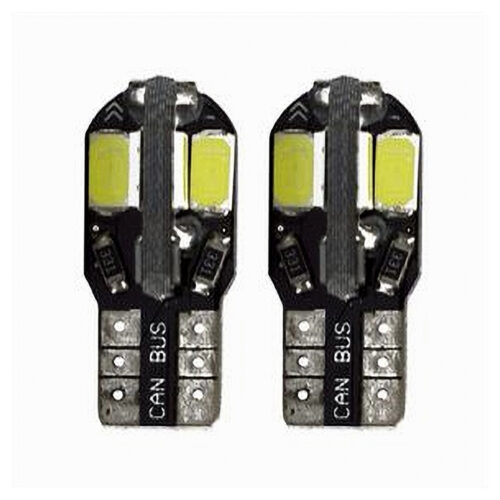 Lampadine Di Posizione T10 Maxtech T-105630 12v 8 Led Lampadine Ultra Luminose
